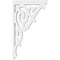 Ekena Millwork Athens Architectural Grade PVC Bracket, 5/8"W X 7"D X 12"H BKTP01X07X12AT - alternate 4